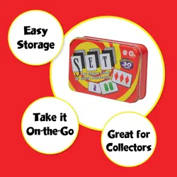 SET Card Games for Kids - Collectors Tin, Matching Game, Learning Games, Fun... - Image 3
