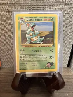 Pokemon TCG Giovanni's Nidoqueen Gym Challenge, Card 23/132, Unlimited Rare 1999 - Image 1