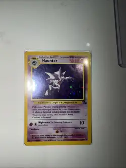 Haunter - 6/62 - Pokemon Fossil Unlimited Holo Rare Card WOTC HP - Image 1