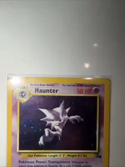 Haunter - 6/62 - Pokemon Fossil Unlimited Holo Rare Card WOTC HP - Image 3