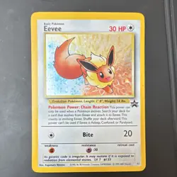 Pokemon Eevee Holo Promo WOTC 11/53 30 HP Basic Pokemon Card - Image 1