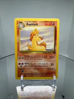 Rapidash 44/64 Jungle Pokemon Card Vintage WOTC Uncommon Non-Holo - Image 3