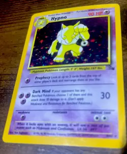 Pokemon TCG Hypno Fossil 8/62 Unlimited Holo Rare NM Nice Card! Look @ Pictures - Image 1