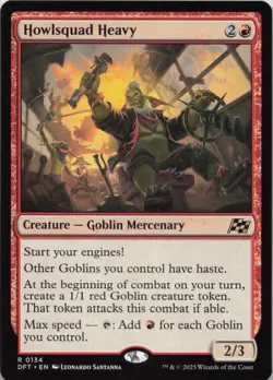 Howlsquad Heavy R Aetherdrift 134 - LP MTG - Image 1