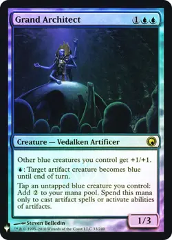 Grand Architect Foil Mystery Booster English Mtg Magic (Mint-Nm) - Image 1
