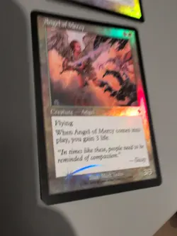 Angel of Mercy x2 MTG Card. Invasion. Foil. Old Vintage Border. - Image 1