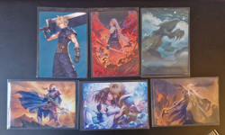 ✨MTG Magic 6 Cartes Art Series Together, Cloud, Nibelheim ...Final Fantasy - Image 1