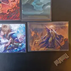 ✨MTG Magic 6 Cartes Art Series Together, Cloud, Nibelheim ...Final Fantasy - Image 4