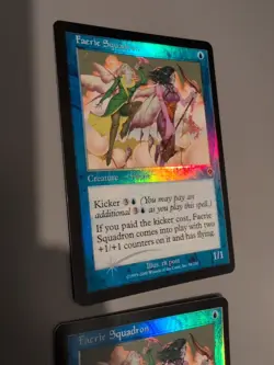 Faerie Squadron x2 MTG 2 Card. Invasion. Foil. Old Vintage Border. - Image 5