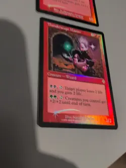 Thunderscape Master & Apprentice MTG 2 Card. Invasion. Foil. Old Vintage Border. - Image 3