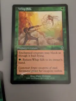 Whip Silk,Wallop,Tranquility MTG 3 Card. Invasion. Foil. Old Vintage Border. - Image 5