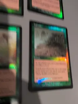 Wallop,Whip Silk,Tranquility, harrow MTG 4 Card. Invasion. Foil. Old Vintage - Image 5