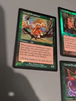 Quirion Sentinel,Trailblazer & Elves MTG 3 Card. Invasion. Foil. Old Vintage - Image 3