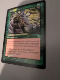 Fertile Ground. Enchant Land MTG Card. Invasion. Foil. Old Vintage Border. - Image 4