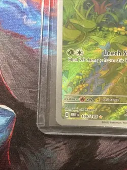 Pokemon TCG Bulbasaur Illustration Rare Scarlet Violet Holo Card 166/165 SV 151 - Image 3