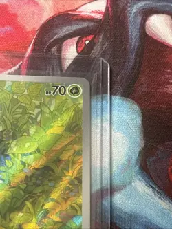 Pokemon TCG Bulbasaur Illustration Rare Scarlet Violet Holo Card 166/165 SV 151 - Image 5