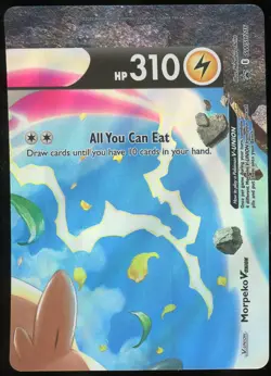 Pokemon TCG Morpeko V Union Top Right Corner Holo Promo SWSH216 NM - Image 1