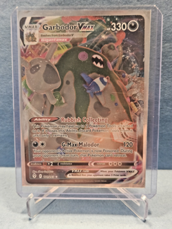 Garbodor VMAX 101/203 Swsh07: Evolving Skies Holo Pokemon - Image 1
