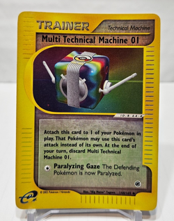 Multi Technical Machine 01 144/165 Reverse Holo Uncommon Expedition Pokemon 7561 - Image 1
