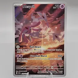 Pokemon TCG Mesprit 204/191 Surging Sparks Illustration Rare Holo - Image 1