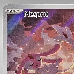 Pokemon TCG Mesprit 204/191 Surging Sparks Illustration Rare Holo - Image 3