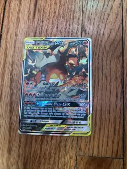 Pokemon TCG Reshiram & Charizard GX SM201 Cheap - Image 1