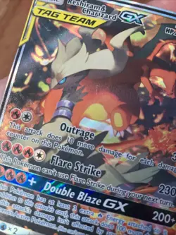 Pokemon TCG Reshiram & Charizard GX SM201 Cheap - Image 4
