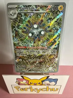 Pokemon TCG Magneton Scarlet & Violet Surging Sparks Promo 159 Near Mint - Image 1