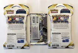POKEMON SWSH12 SILVER TEMPEST 3X SEALED BOOSTER PACKS RANDOM ART LUGIA V U 😈 - Image 2