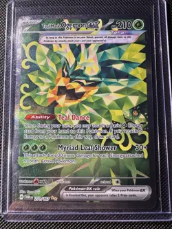 Pokemon TCG Teal Mask Ogerpon EX Twilight Masquerade 211/167 Sir NM/M Condition - Image 1
