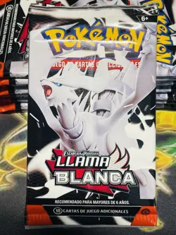 x10 SPANISH Pokemon TCG White Flare SV10.5 Booster Pack Lot NEW/Sealed A10 - Image 2