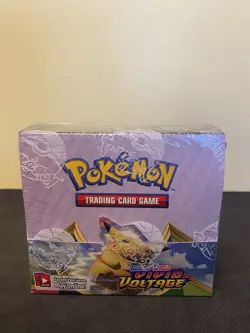 Pokemon TCG: Sword & Shield - Vivid Voltage Booster Box - Factory Sealed *NEW* 820650817496 - Image 1
