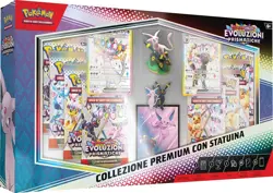 Box Pokemon Collezione PREMIUM EVOLUZIONI PRISMATICHE ITA in Italiano c Statuina - Image 1