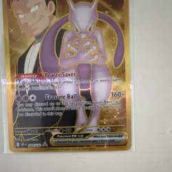 Pokemon Team Rocket's Mewtwo ex 240/182 Sv10: Destined Rivals Holo Hyper Rare EX - Image 4