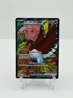 🔥Pokemon TCG-Ethan's Ho-Oh ex-209/182-Sv10: Destined Rivals-Holo-M/NM!🔥 - Image 1
