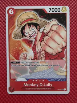 Monkey.D.Luffy (Promotion Pack 2022) P-001 One Piece Promotion Cards Pre Errata - Image 1