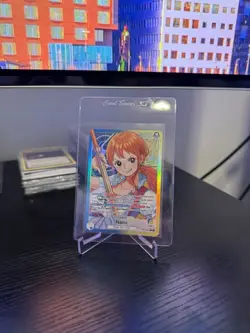 Nami - OP11-041 - Alt Art Leader - A Fist of Divine Speed - One Piece - English - Image 1