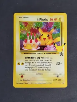 Pokemon TCG Celebrations Pikachu 24 Promo Lot 25 Cards - Image 1