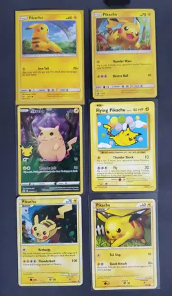 Pokemon TCG Celebrations Pikachu 24 Promo Lot 25 Cards - Image 3