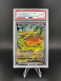 PSA 10 Charizard V SWSH260 SWSH: Sword & Shield Promo Cards - Image 1