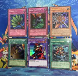 Yugioh 6 Card Vintage Set Secret Ultra Super Rare Card Lot Yu-Gi-Oh! TCG Cards - Image 1