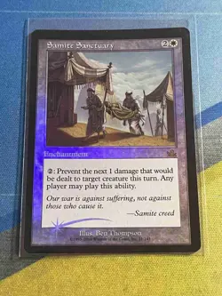 Magic the Gathering MTG Prophecy SAMITE SANCTUARY Foil - Image 1