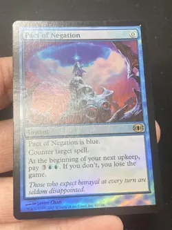***FOIL Pact of Negation (Ring Ding)*** MTG Future Sight Magic Kid Icarus - Image 3