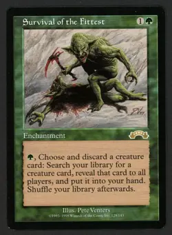 ***Survival of the Fittest*** MTG Exodus Magic Kid Icarus - Image 1