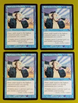 Rush of Knowledge x4 Scourge 4x Playset Magic the Gathering MTG - Image 1