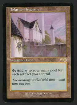 ***Tolarian Academy*** MTG Urza's Saga Magic Kid Icarus - Image 1