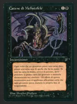 ***Italian Chains of Mephistopheles (Ring Ding)*** MTG Legends Magic Kid Icarus - Image 1