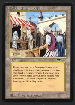 ***Bazaar of Baghdad*** MTG Arabian Nights Magic Kid Icarus - Image 1