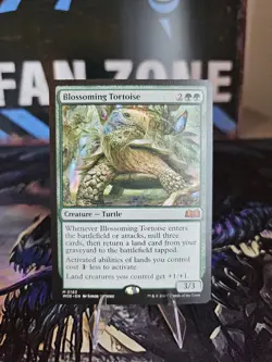 Blossoming Tortoise Wilds of Eldraine Regular Mythic NM - Image 1