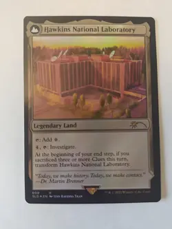 Hawkins National Laboratory - The Upside Down Foil Stranger Things SLD M/Nm - Image 1